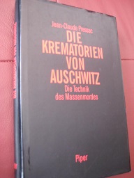 Bild des Verkufers fr Die Krematorien von Auschwitz Die Technik des Massenmordes zum Verkauf von Alte Bcherwelt