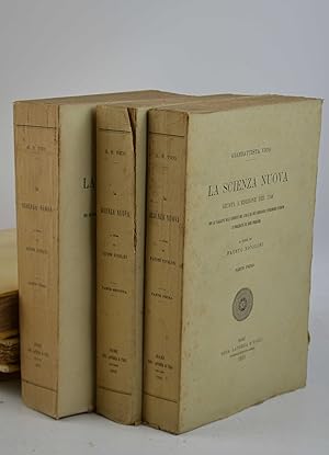La scienza nuova giusta l'edizione del 1744 con le varianti dell'edizione del 1730 e di due redaz...