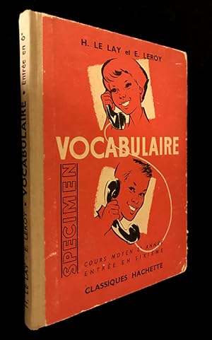 Seller image for Vocabulaire. Cours moyen 2me anne. Entre en sixime for sale by Abraxas-libris