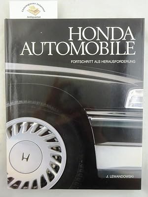 Honda-Automobile : Fortschritt als Herausforderung. Autor des Kapitels "Honda in der Formel 1" : ...