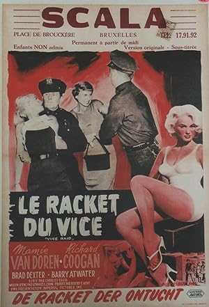 "LE RACKET DU VICE (VICE RAID)" Réalisé par Edward L. CAHN en 1959 avec Mamie VAN DOREN, Richard ...