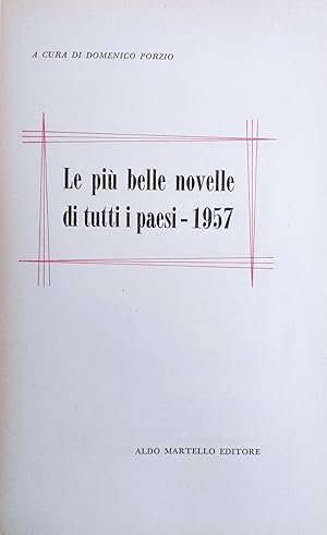 LE PIU' BELLE NOVELLE DI TUTTI I PAESI - 1957