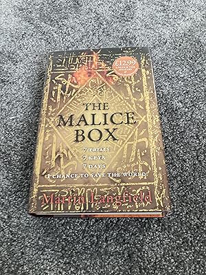 Image du vendeur pour THE MALICE BOX: SIGNED & DATED UK FIRST EDITION HARDCOVER mis en vente par Books for Collectors