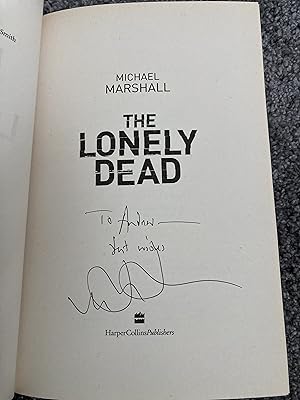 Seller image for THE LONELY DEAD: SIGNED UK FIRST EDITION HARDCOVER for sale by Books for Collectors