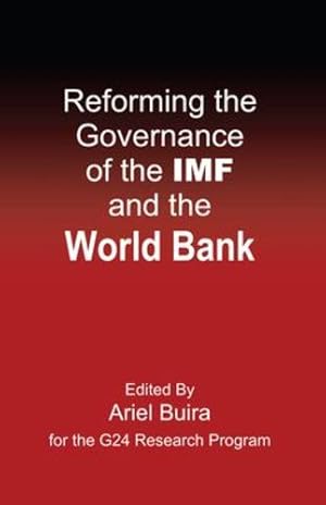 Immagine del venditore per Reforming the Governance of the IMF and the World Bank (Anthem Frontiers of Global Political Economy) [Paperback ] venduto da booksXpress