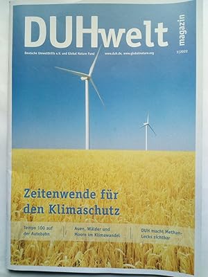 Bild des Verkufers fr DUHwelt Nr. 1, 2022, Das Magazin der Deutschen Umwelthilfe zum Verkauf von Versandantiquariat Jena