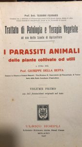 Immagine del venditore per I PARASSITI ANIMALI DELLE PIANTE COLTIVATE OD UTILI. VOLUME PRIMO venduto da AL VECCHIO LIBRO