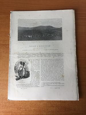 Seller image for LE TOUR DU MONDE 1893 n 2 : VOYAGE A MADAGASCAR for sale by KEMOLA
