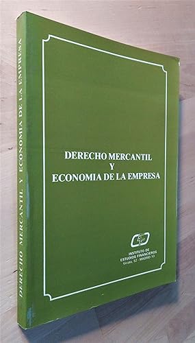 Seller image for Derecho mercantil y economa de la empresa for sale by Llibres Bombeta
