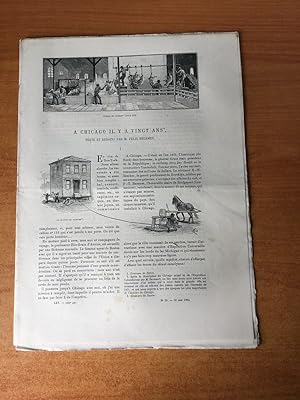 Seller image for LE TOUR DU MONDE 1893 n 20 : A Chicago il y a vingt ans for sale by KEMOLA
