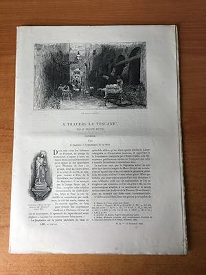 Imagen del vendedor de LE TOUR DU MONDE 1893 n 25 : A travers la Toscane : Florence a la venta por KEMOLA