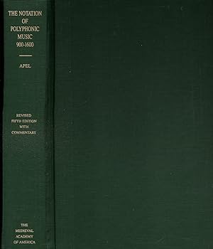Immagine del venditore per Notation of Polyphonic Music 900-1600 venduto da Book Booth