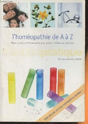 Bild des Verkufers fr L'homopathie de A  Z zum Verkauf von Le-Livre