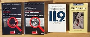 Imagen del vendedor de Vier Bcher: 1. Pentagate: Foto- und Fragenkatalog zu einer Inszenierung von Thierry Meyssan ; 2. 11. September 2001: Der inszenierte Terrorismus. Auftakt zum Weltenbrand?: Kein Flugzeug traf den Pentagon! ; 3. Verschwrungen, Verschwrungstheorien und die Geheimnisse des 11.9. ; 4. Terrorismus. Provokation der Macht a la venta por Versandantiquariat Manuel Weiner