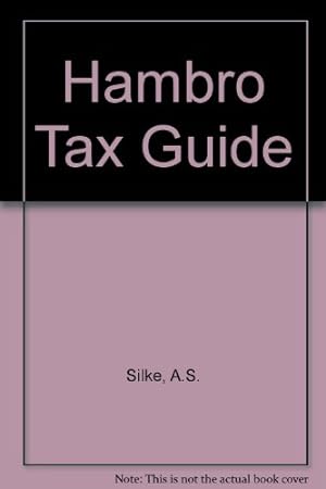 Bild des Verkufers fr Hambro Tax Guide 1978-79 zum Verkauf von WeBuyBooks