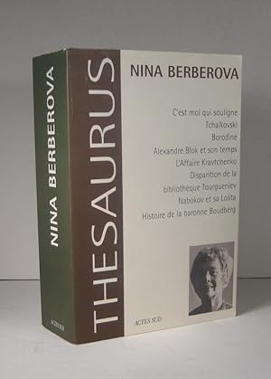 Bild des Verkufers fr C'est moi qui souligne. Tchakovski. Borodine. Alexandre Blok et son temps. L'Affaire Kravtchenko. Disparition de la bibliothque Tourgueniev. Nabokov et sa Lolita. Histoire de la baronne Boudberg zum Verkauf von Librairie Bonheur d'occasion (LILA / ILAB)