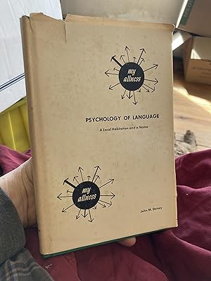 Bild des Verkufers fr psychology of language a local habitation and a name zum Verkauf von A.C. Daniel's Collectable Books