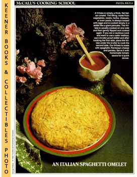 McCall's Cooking School Recipe Card: Pasta, Rice 8 - Frittata de Spaghetti : Replacement McCall's...
