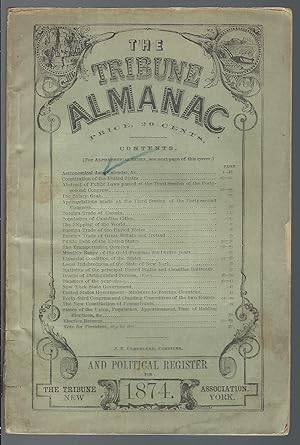 Seller image for The Tribune Almanac and Political Register for 1874 for sale by MyLibraryMarket