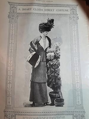 Seller image for Vintage Illustration: a Smart Cloth Street Costume for sale by Hammonds Antiques & Books