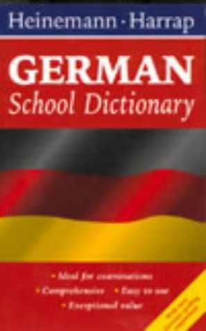 Bild des Verkufers fr Heinemann Harrap German School Dictionary zum Verkauf von WeBuyBooks