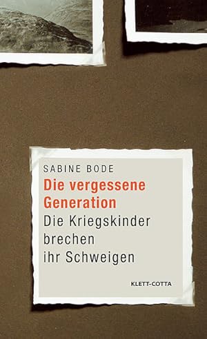 Bild des Verkufers fr Die vergessene Generation : die Kriegskinder brechen ihr Schweigen / Sabine Bode Die Kriegskinder brechen ihr Schweigen zum Verkauf von Bcher bei den 7 Bergen