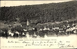Ansichtskarte / Postkarte Liestal Kanton Basel Land Schweiz, Chef-lieu du demi canton de Bale-Cam...