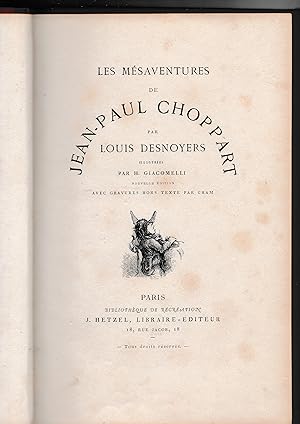 Imagen del vendedor de Les Mesadventure de Jean-Paul Choppart a la venta por The Sanctuary Bookshop.