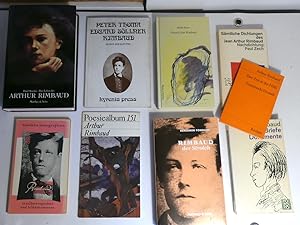 Rimbaud-Sammlung/ 9 Bände 1. Michel Butor: Versuch über Rimbaud (Rimbaud Vlg.) 2. Enid Starkie: D...