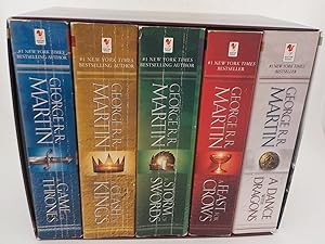 Seller image for A Song of Ice and Fire (5 books): A Game of Thrones / A Clash of Kings / A Storm of Swords / A Feast of Crows / A Dance with Dragons for sale by Lindenlea Books