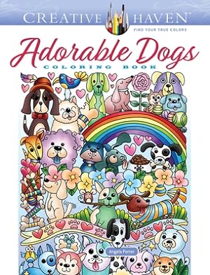 Seller image for Creative Haven Adorable Dogs Coloring Book (Paperback or Softback) for sale by BargainBookStores