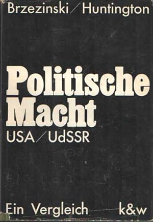 Imagen del vendedor de Politische Macht USA/UDSSR - Ein Vergleich a la venta por Bij tij en ontij ...