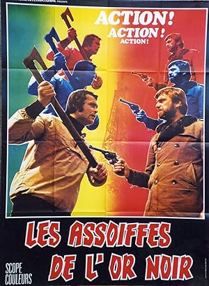 "LES ASSOIFFÉS DE L'OR NOIR" PAGIDA STIN ELLADA / Réalisé par Andreas KALIAS en 1982 avec Larry D...