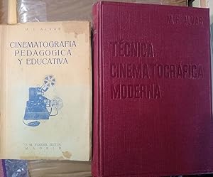 CINEMATOGRAFÍA PEDAGÓGICA Y EDUCATIVA + TÉCNICA CINEMATÓGRAFICA MODERNA (2 libros)