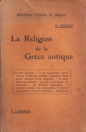 La Religion De La Grece Antique