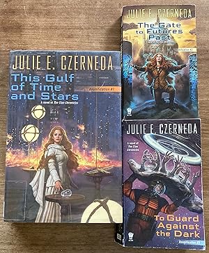 Image du vendeur pour This Gulf of Time and Stars with bonus copies of The Gate to Futures Past and To Guard Against the Dark mis en vente par Molly's Brook Books