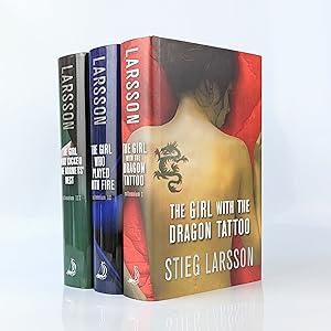 Bild des Verkufers fr The Millennium Trilogy: The Girl with the Dragon Tattoo, The Girl who Played with Fire, The Girl who Kicked the Hornets' Nest zum Verkauf von Fine Book Cellar Ltd. ABA ILAB PBFA