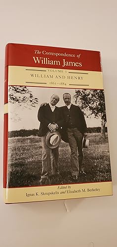 Immagine del venditore per Correspondence of William James Volume 2 William and Henry 1885-1896,The venduto da Joes Books