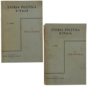 LA PREISTORIA (in 2 volumi). In appendice: "La formazione dei popoli nell'Europa antichissima e l...