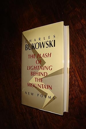 Seller image for The Flash of Lightning Behind the Mountain (first printing) for sale by Medium Rare Books