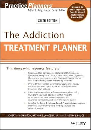 Imagen del vendedor de The Addiction Treatment Planner, 6th Edition (Paperback) a la venta por Grand Eagle Retail