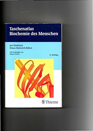 Image du vendeur pour Jan Koolman, Taschenatlas Biochemie des Menschen / 4. Auflage mis en vente par sonntago DE