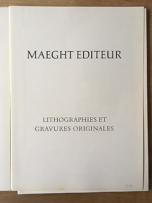 Lithographies et Gravures Originales