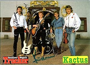Bild des Verkufers fr Original Autogramm Gudrun Lange und Kactus /// Autogramm Autograph signiert signed signee zum Verkauf von Antiquariat im Kaiserviertel | Wimbauer Buchversand