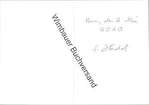 Immagine del venditore per Original Autograph Harald Rein /// Bischof der Christkatholischen Kirche der Schweiz venduto da Antiquariat im Kaiserviertel | Wimbauer Buchversand