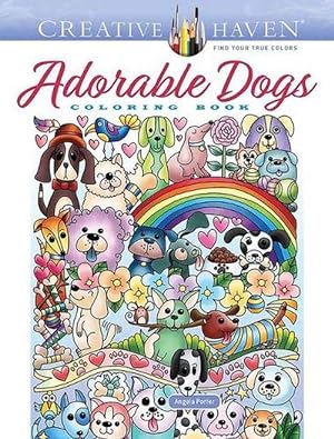 Seller image for Creative Haven Adorable Dogs Coloring Book (Paperback) for sale by Grand Eagle Retail