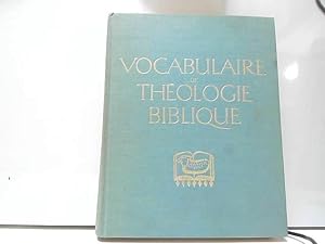 Bild des Verkufers fr Reli - Vocabulaire de thologie biblique zum Verkauf von JLG_livres anciens et modernes