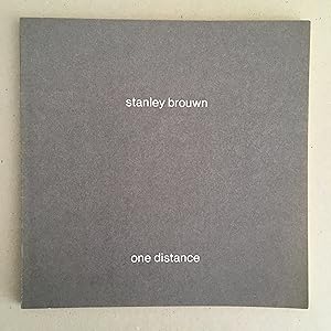 Seller image for stanley brouwn - one distance for sale by Antiquariaat Paul Nederpel