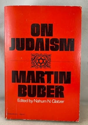 Imagen del vendedor de On Judaism a la venta por Great Expectations Rare Books