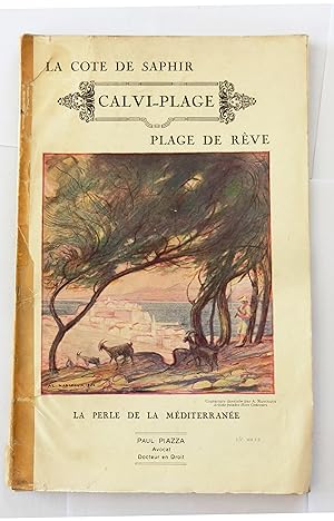 Seller image for La Cte de Saphir. Calvi-Plage. Plage de rve. La perle de la Mditerrane. for sale by Rometti Vincent